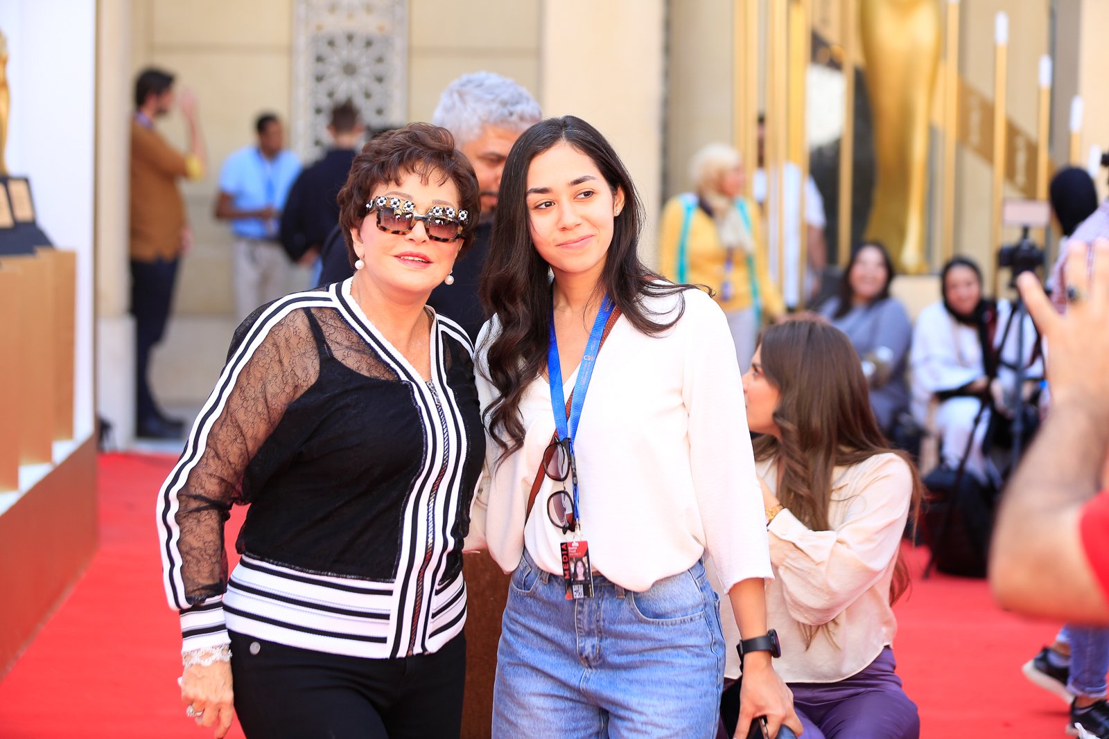 ختام مهرجان القاهرة السينمائي الدولي- لبلبة