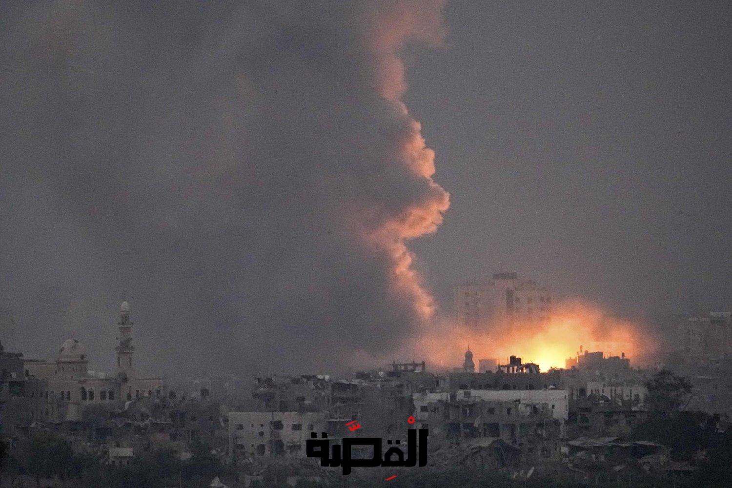 قصف إسرائيلي لغزة