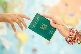 تأشيرة عمل برقم الجواز