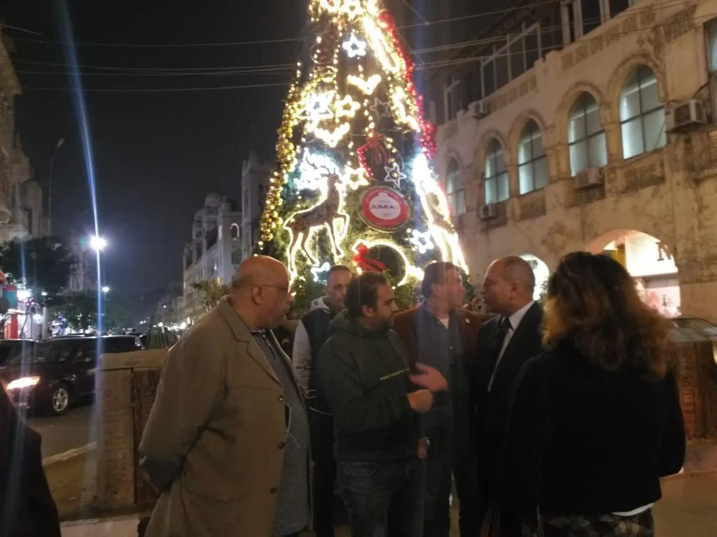 احتفالات الكريسماس في الكوربة مصر الجديدة