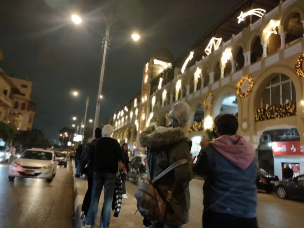 احتفالات الكريسماس في الكوربة مصر الجديدة