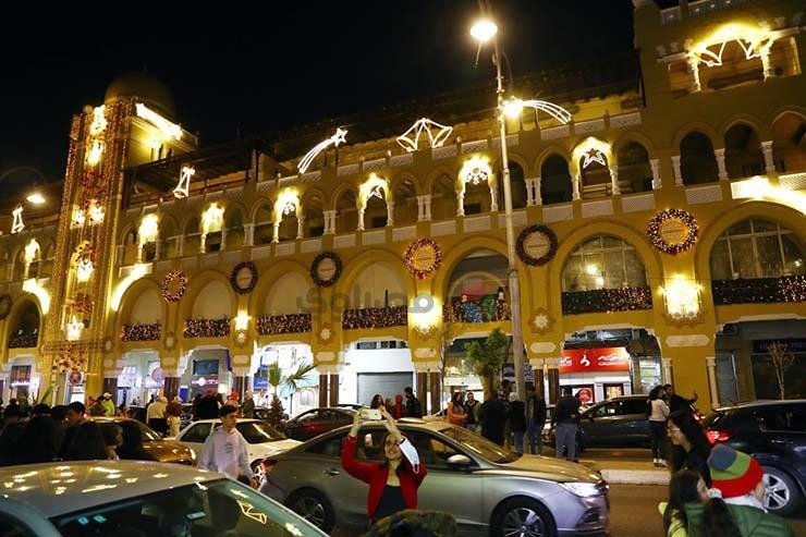 احتفالات الكريسماس في الكوربة مصر الجديدة